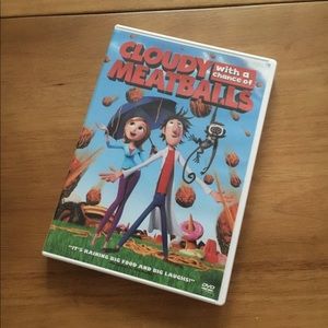 Cloudy with a Chance of Meatballs movie

DVD